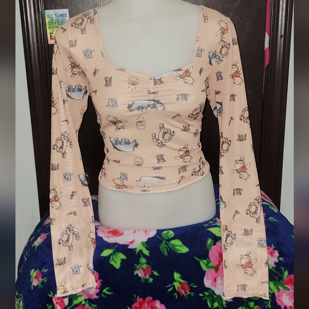 Winnie-the-Pooh Sheer Top